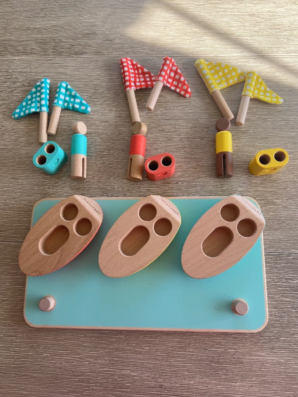 Lovevery Wooden Sailboat Puzzle